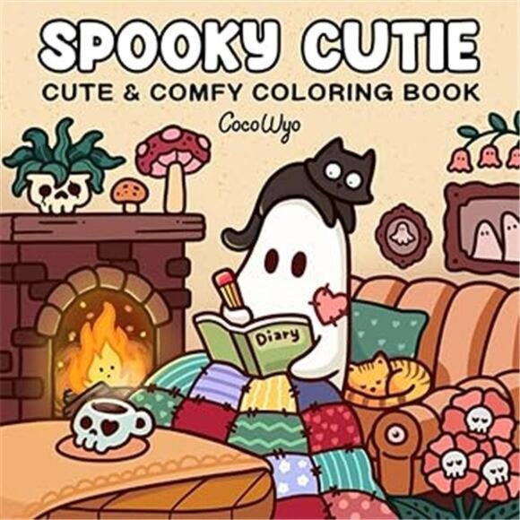 Spooky Cutie: Coloring Book for Adults and Teens Featuring Adorable Creepy - Picture 7 of 7